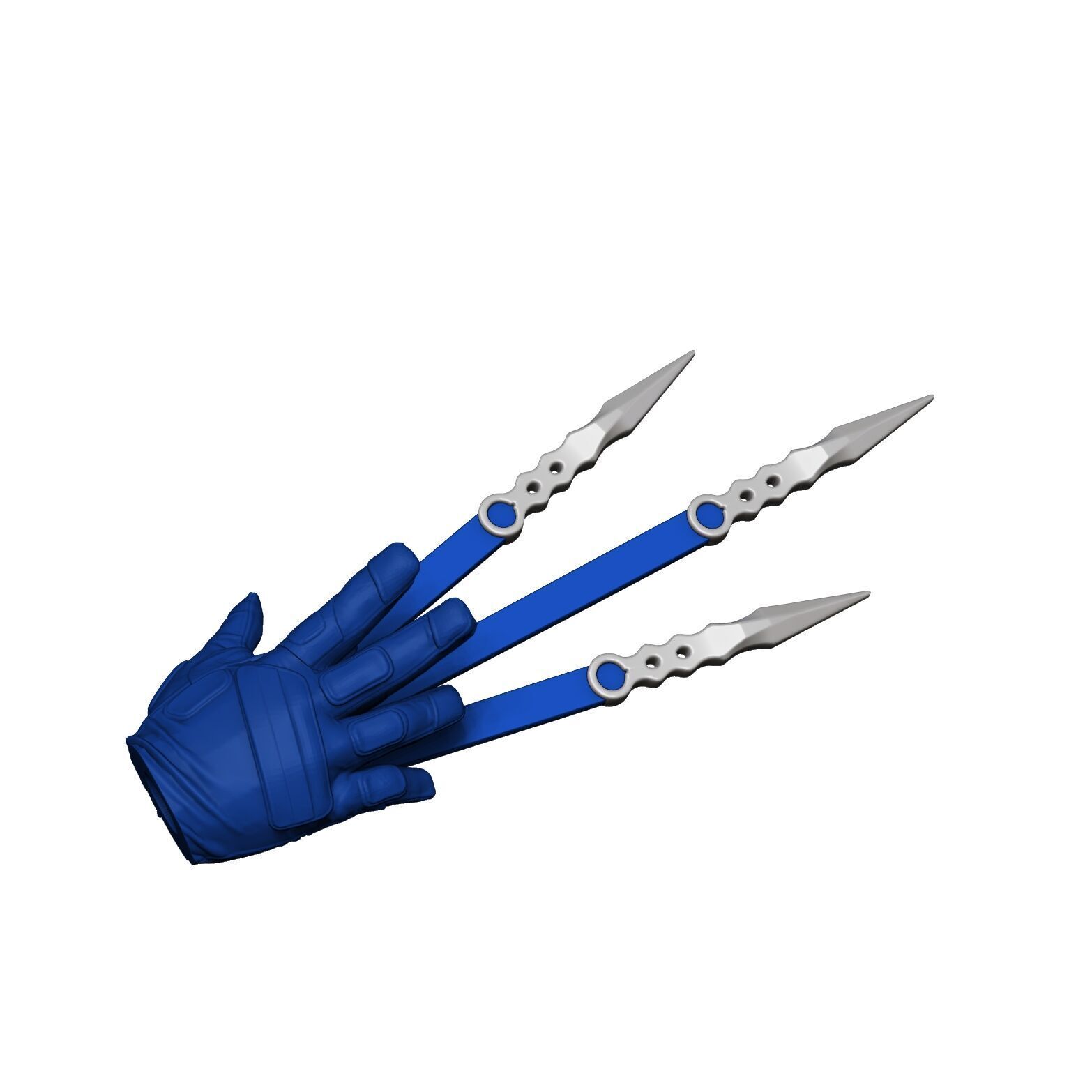 bullseyes head and armor 3D print model_11