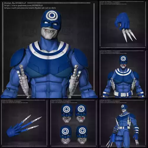 bullseyes head and armor