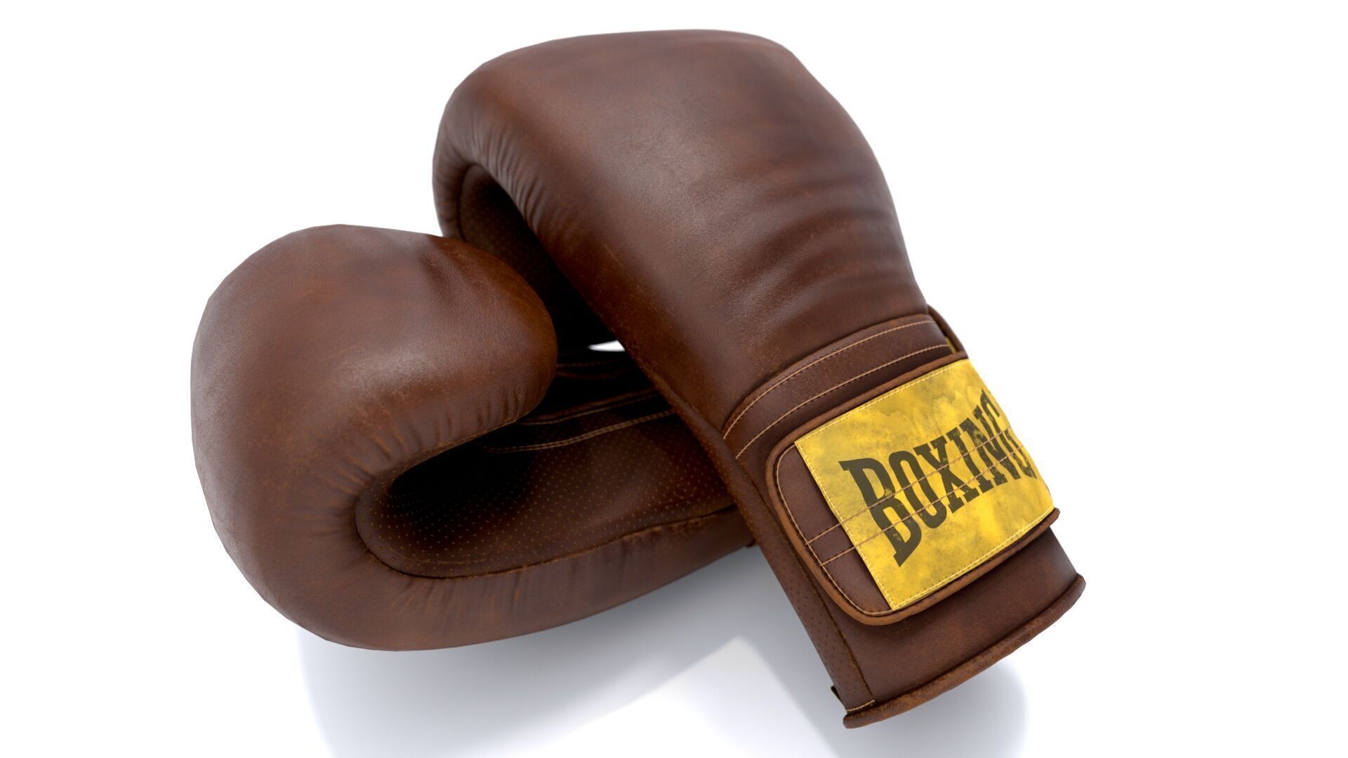 Boxing Gloves 3D model_3
