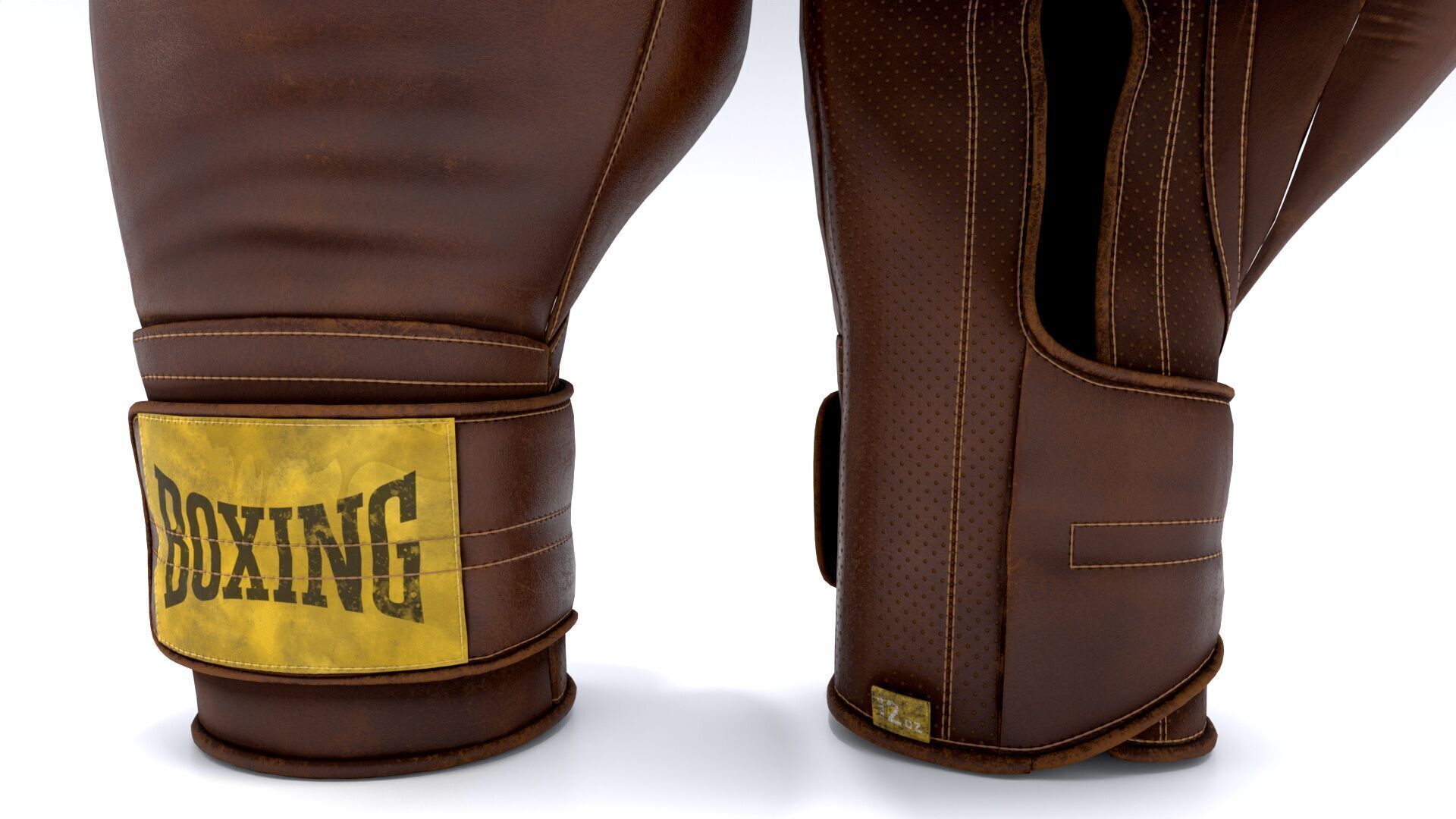 Boxing Gloves 3D model_2