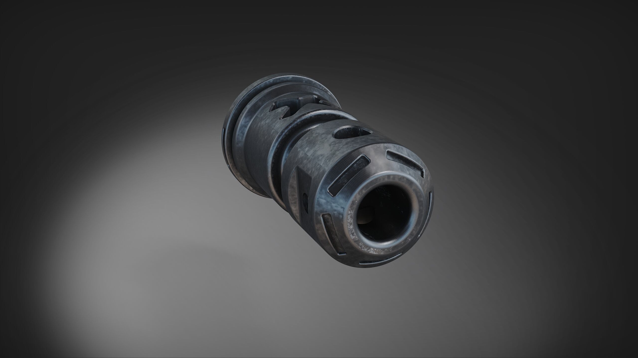 muzzle brake  vol9 3D model_10