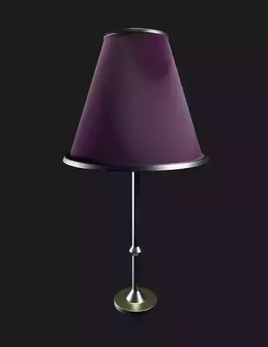 Velvet table lamp