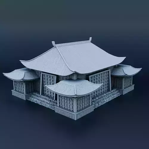 Japanese house 3D print model