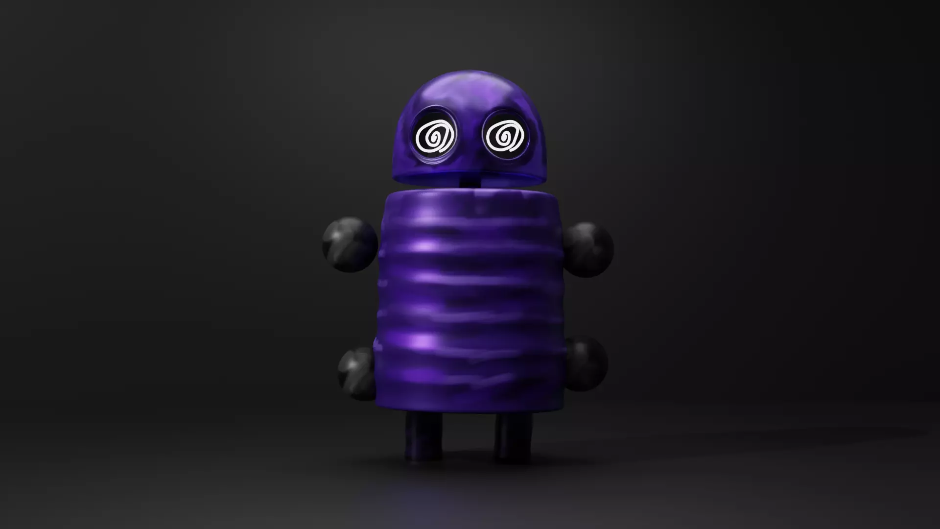 PAINTED ROBOT 3D model