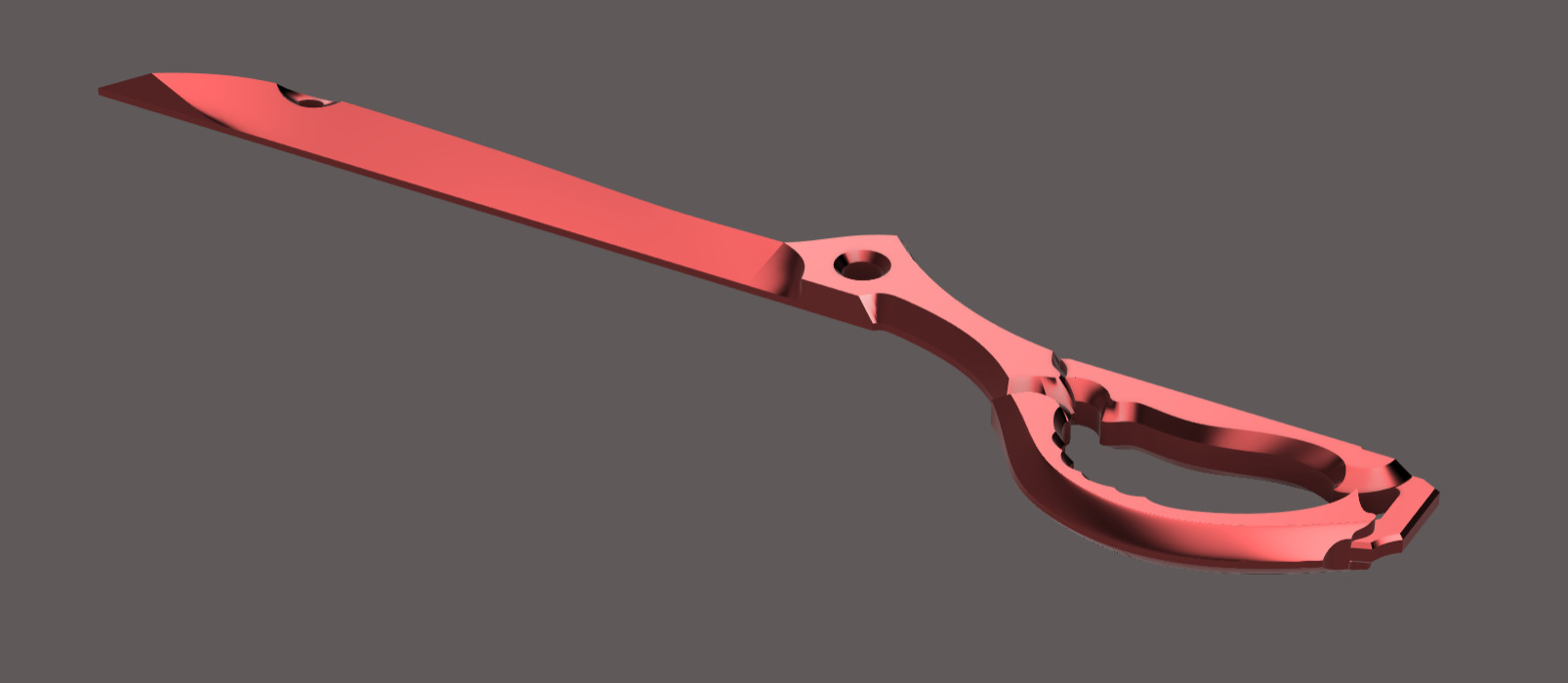 Kill la Kill - Ryuko Matoi scissor blade 3D print model_1