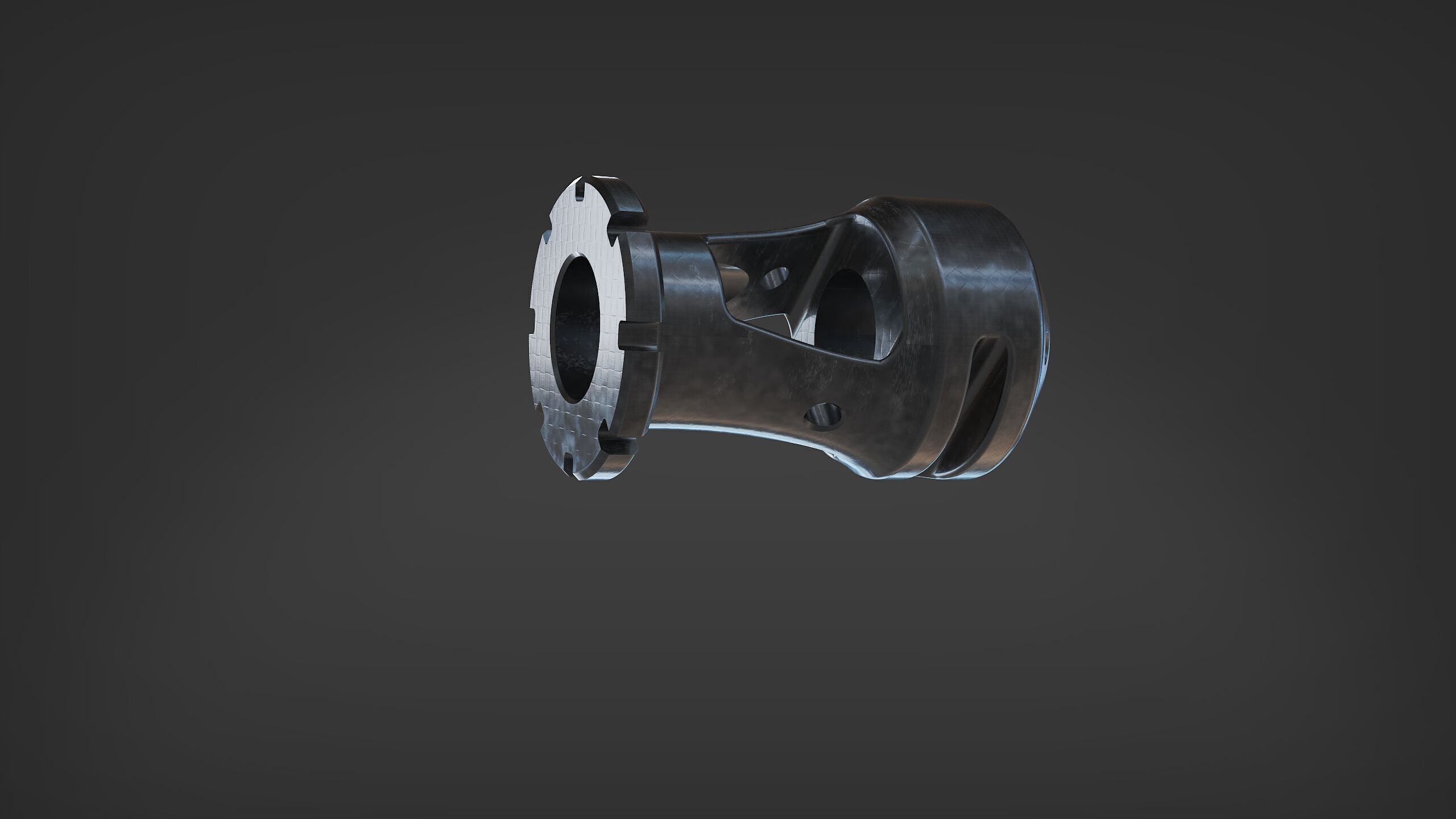 muzzle brake vol10 3D model_9