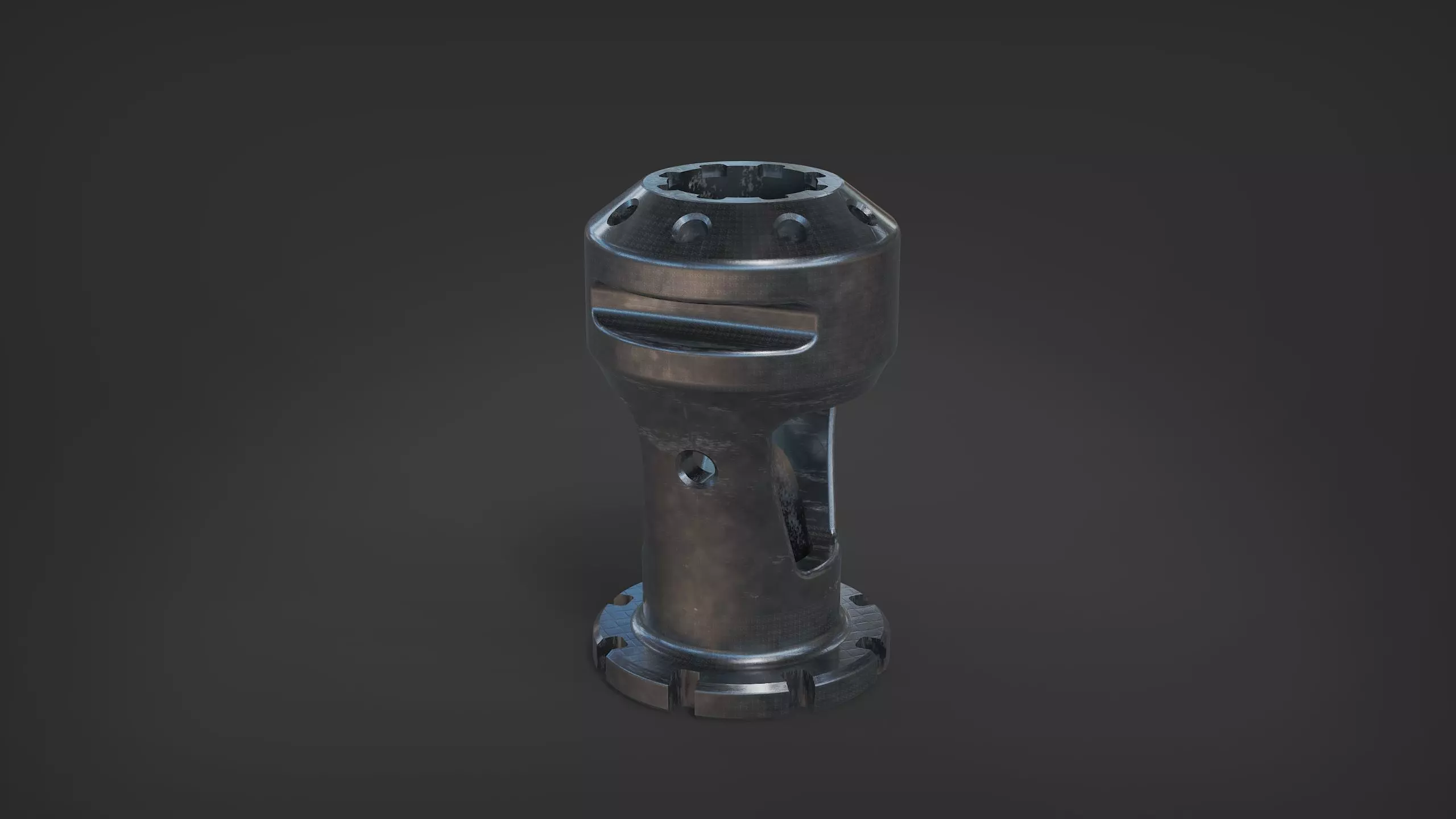 muzzle brake vol10 3D model_0