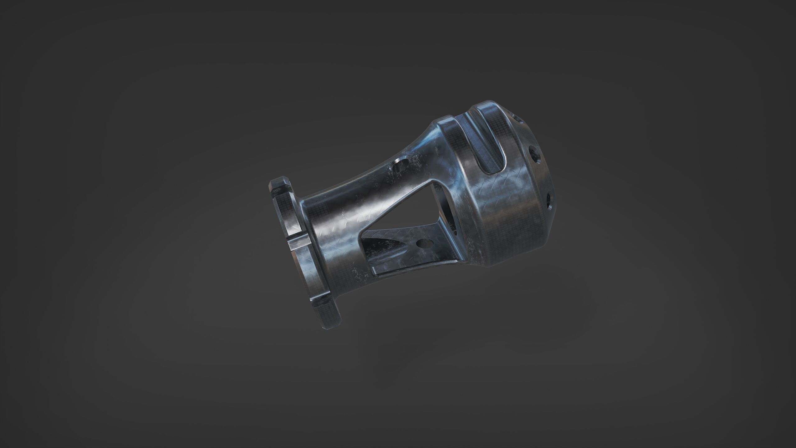 muzzle brake vol10 3D model_4