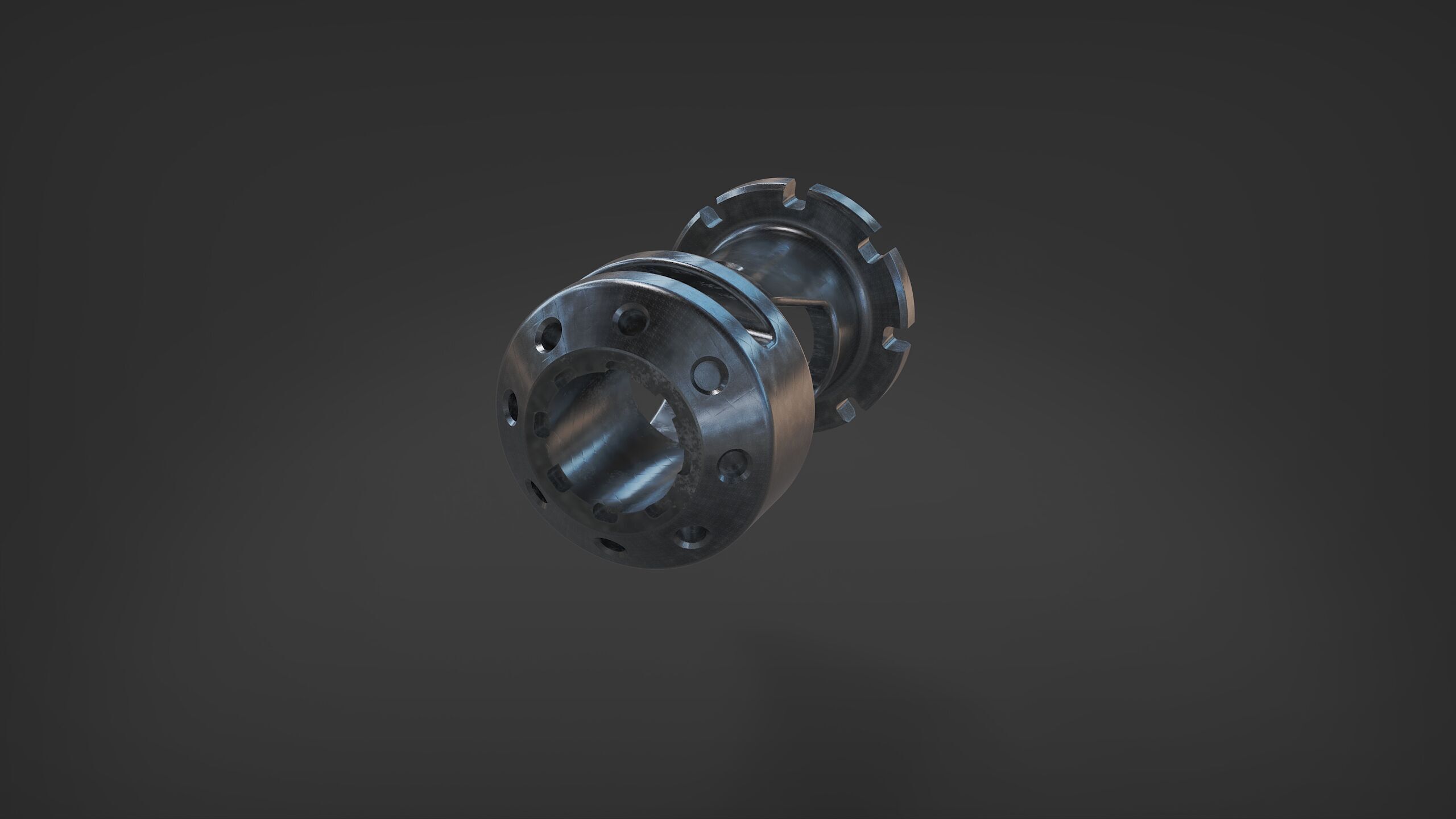 muzzle brake vol10 3D model_3