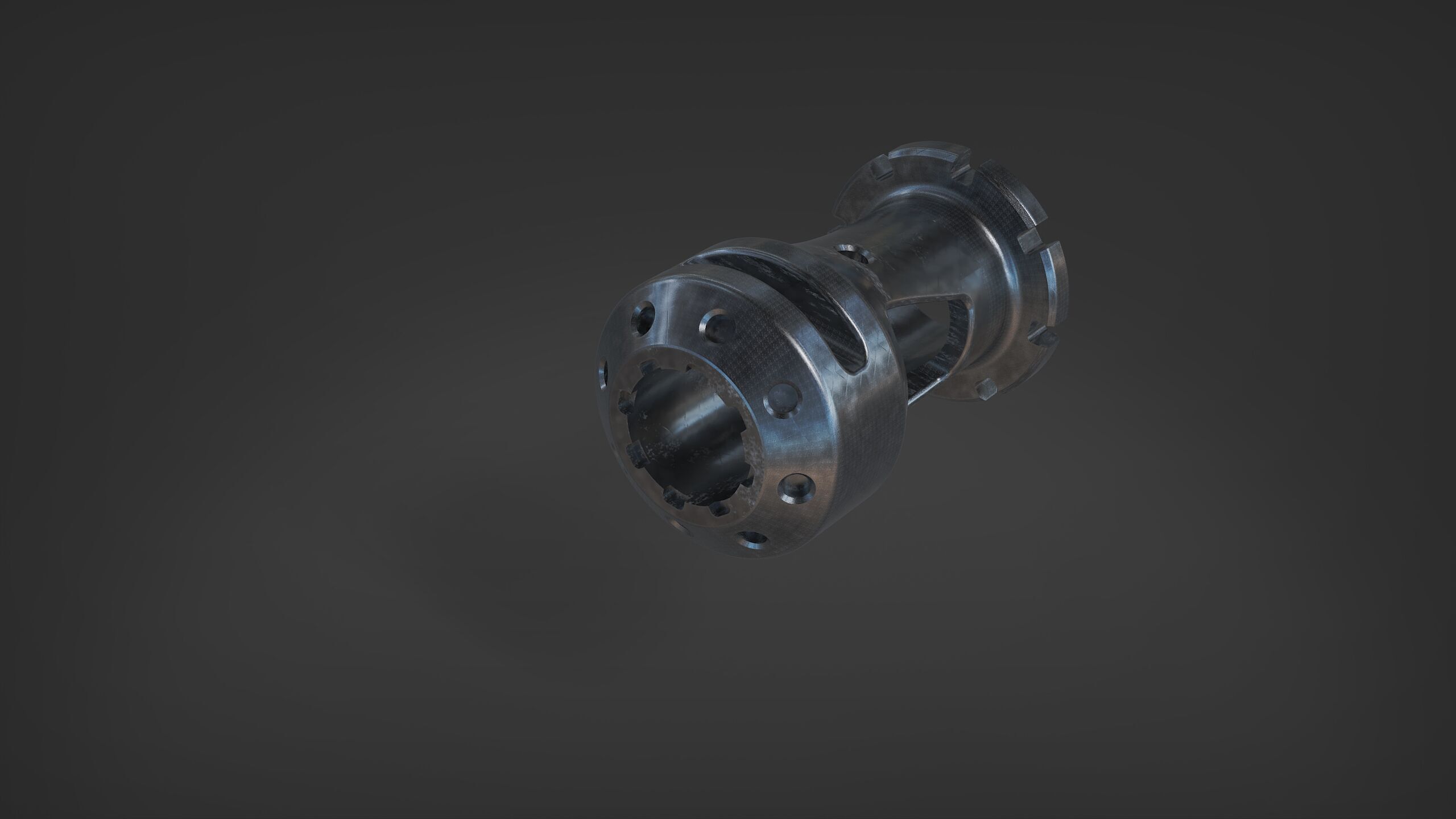 muzzle brake vol10 3D model_7
