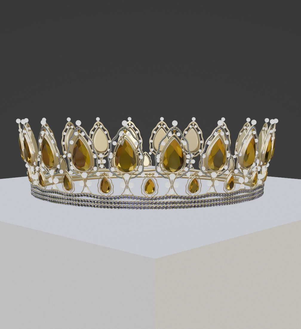 crown 3D model_3