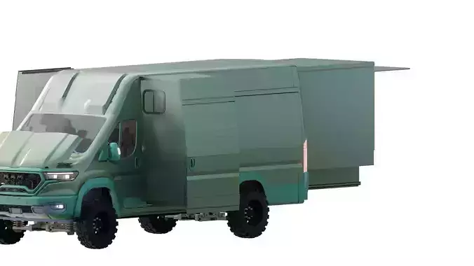 Converted Van 3D model