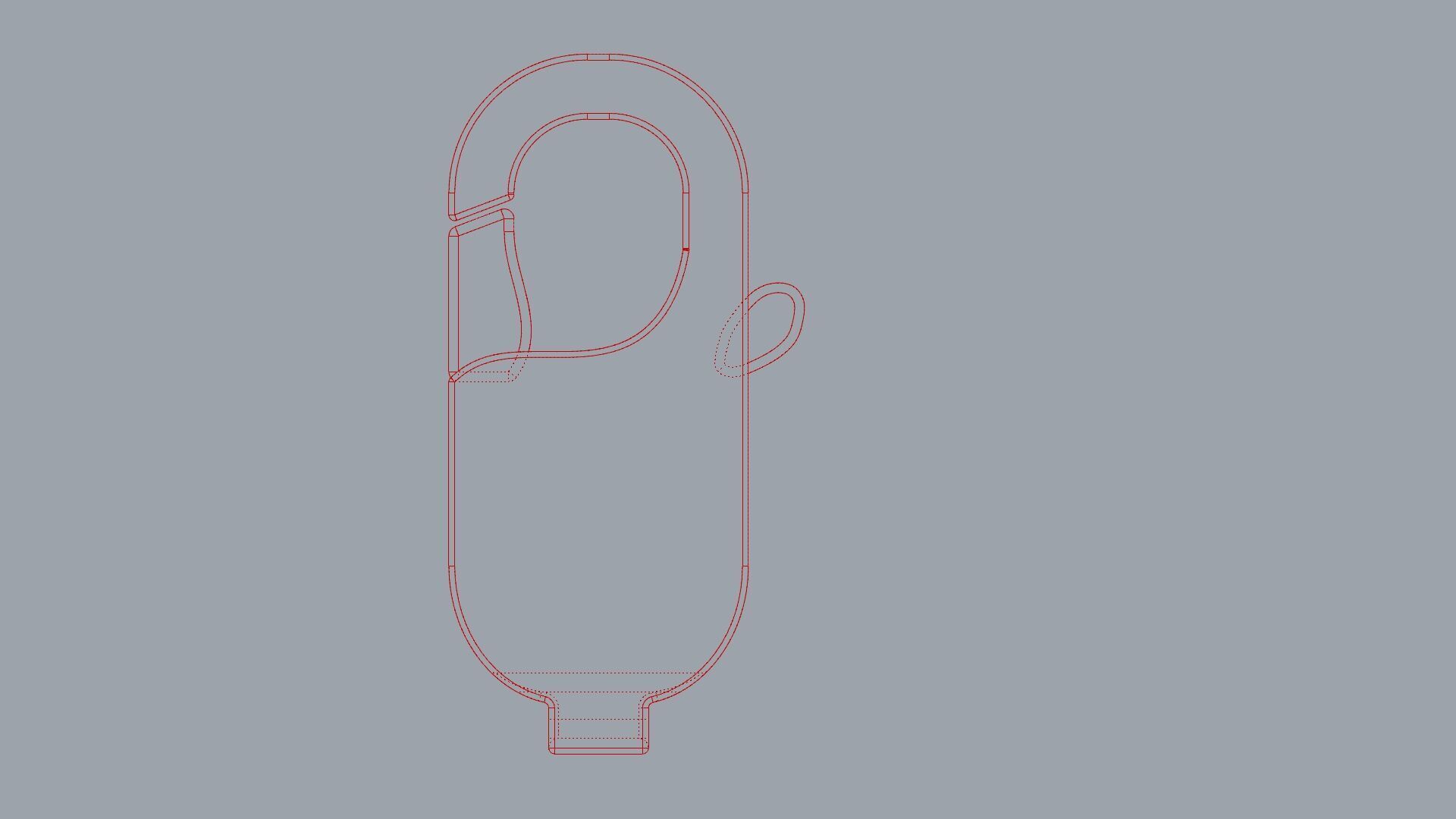 Lobster Clasp 3D Model   3D print model_7