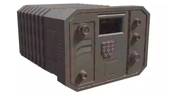 Military Device 01 - Low Poly Game Ready