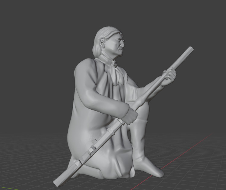 Geronimo 3D print model_24