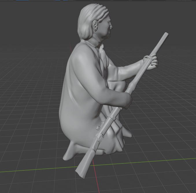 Geronimo 3D print model_26