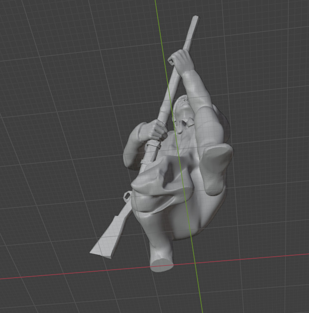 Geronimo 3D print model_23