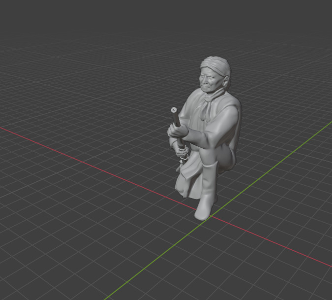 Geronimo 3D print model_16