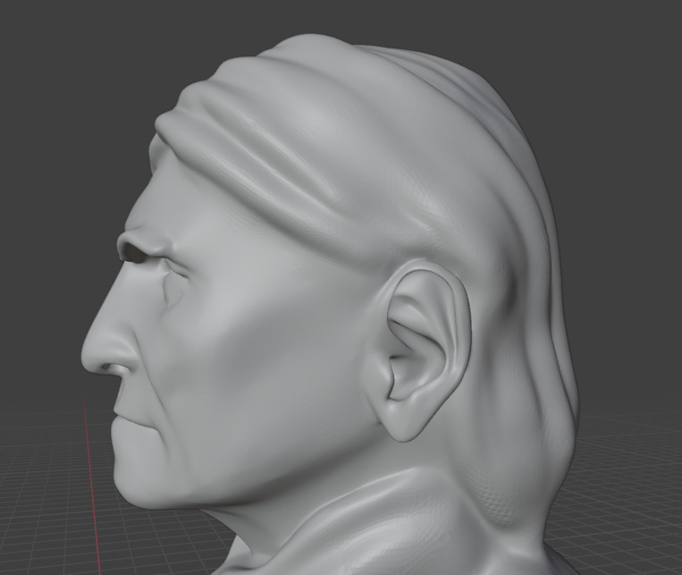 Geronimo 3D print model_10