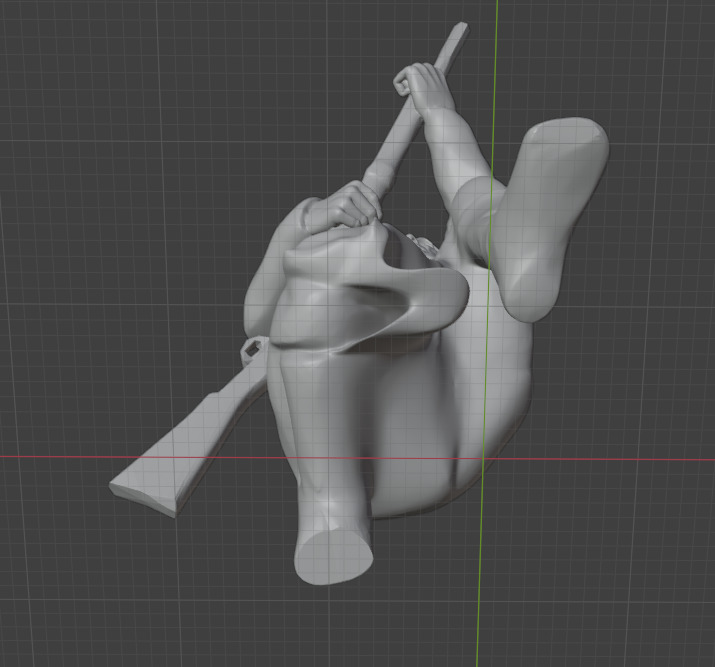 Geronimo 3D print model_6