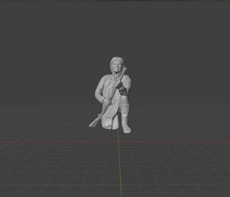 Geronimo 3D print model_0