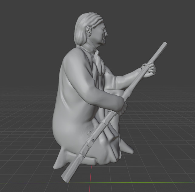 Geronimo 3D print model_25