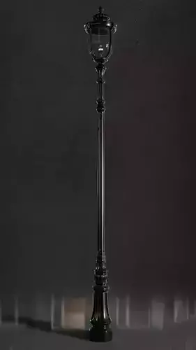 Lamp post number 3 and Bulb