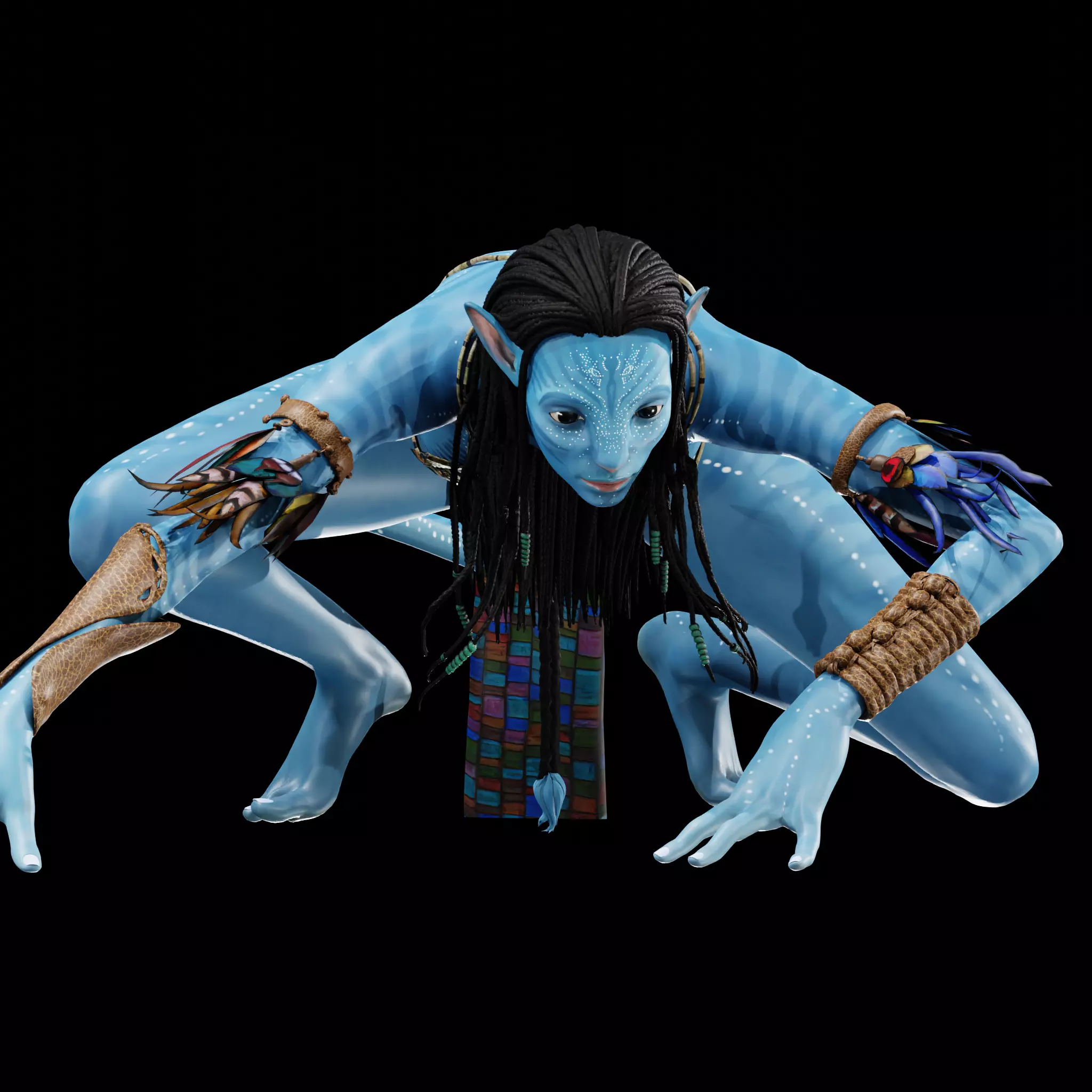 NEYTIRI - AVATAR - THE WAY OF WATER - FAN ART  3D print model_0