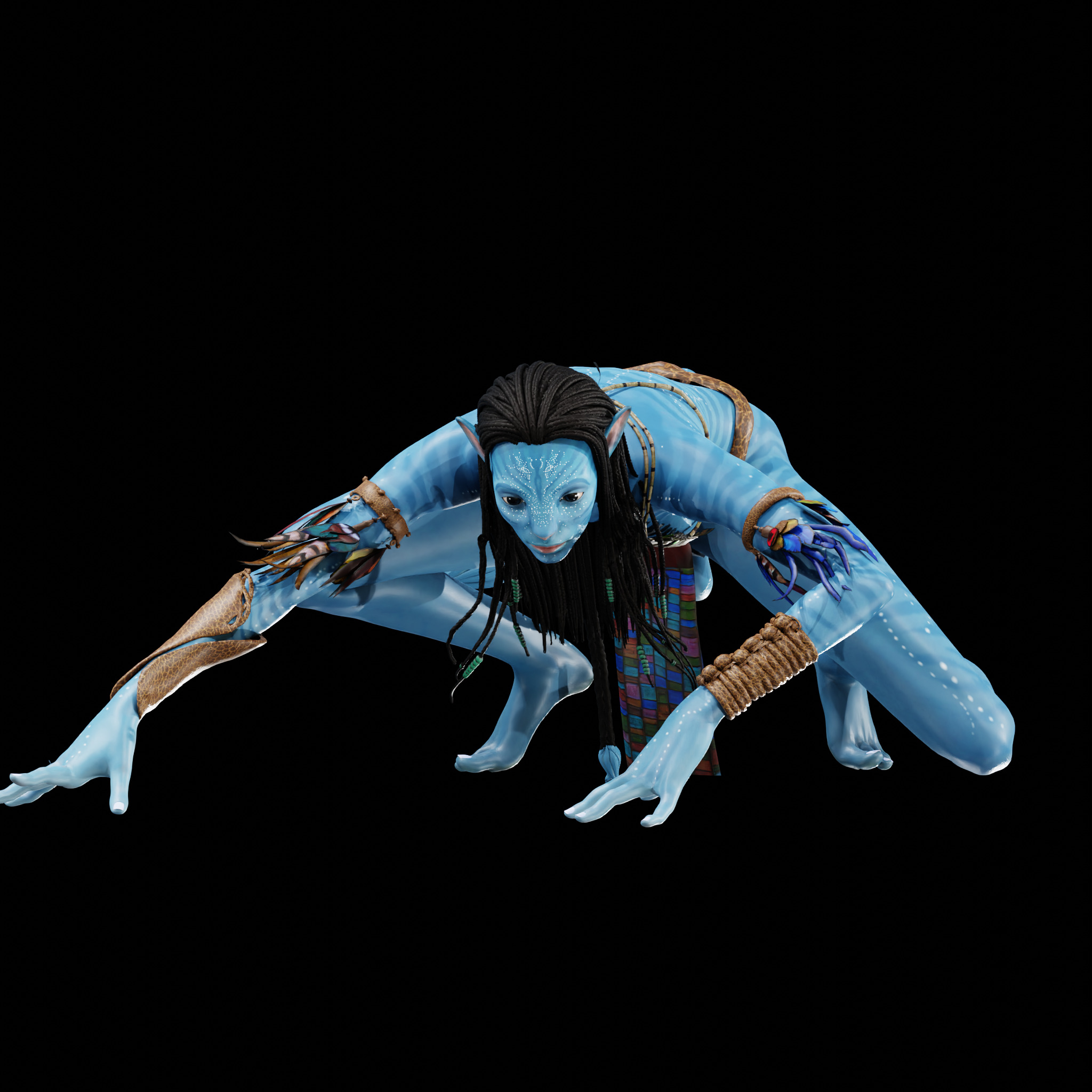 NEYTIRI - AVATAR - THE WAY OF WATER - FAN ART  3D print model_15