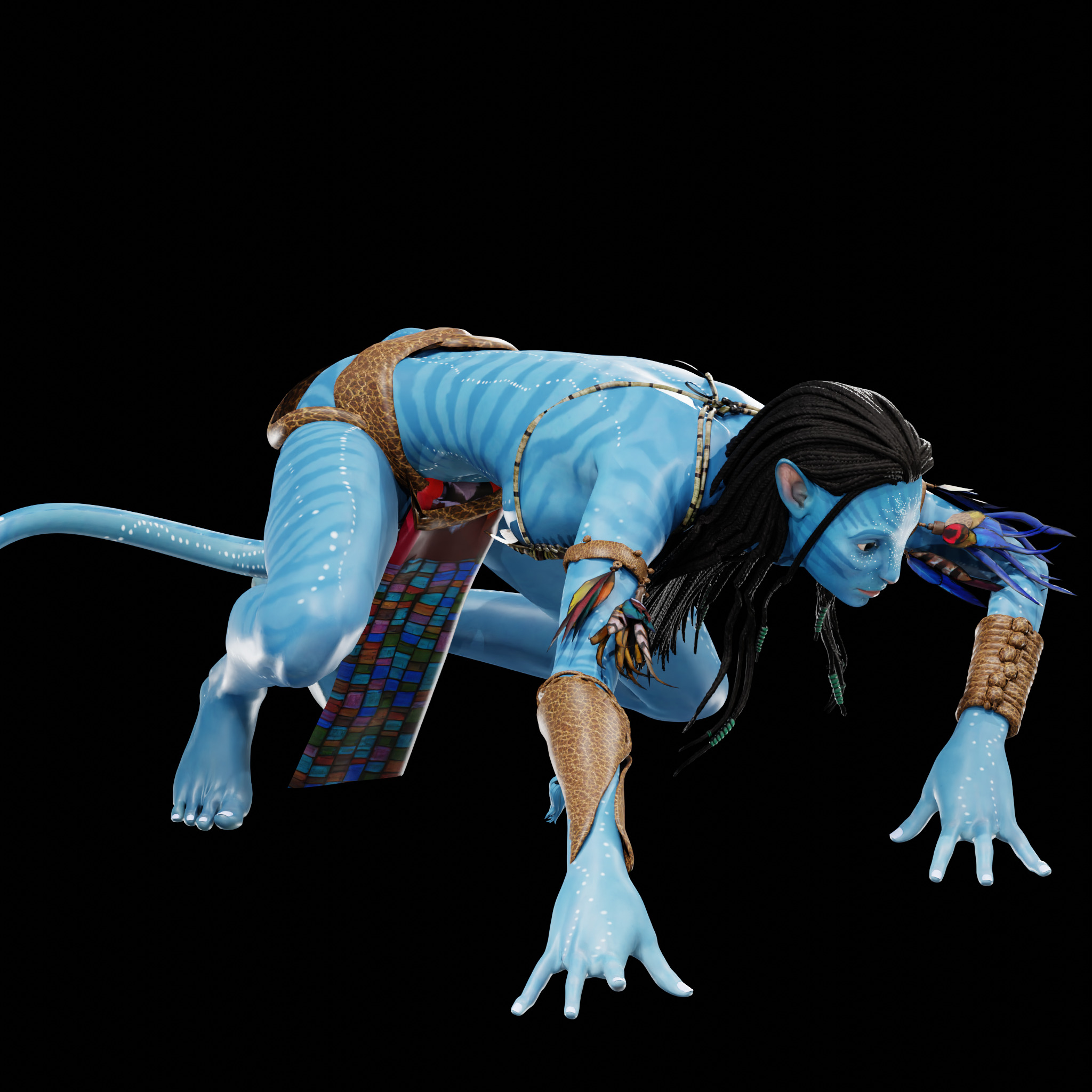 NEYTIRI - AVATAR - THE WAY OF WATER - FAN ART  3D print model_13