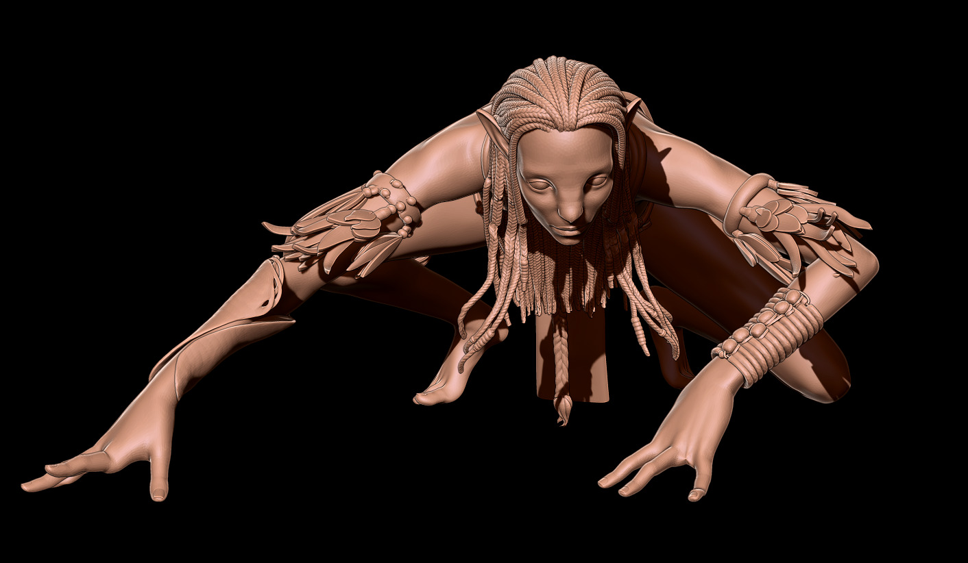 NEYTIRI - AVATAR - THE WAY OF WATER - FAN ART  3D print model_2