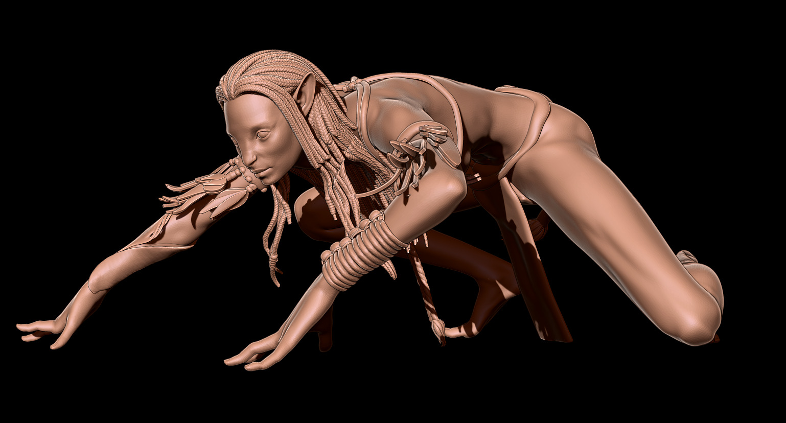 NEYTIRI - AVATAR - THE WAY OF WATER - FAN ART  3D print model_4