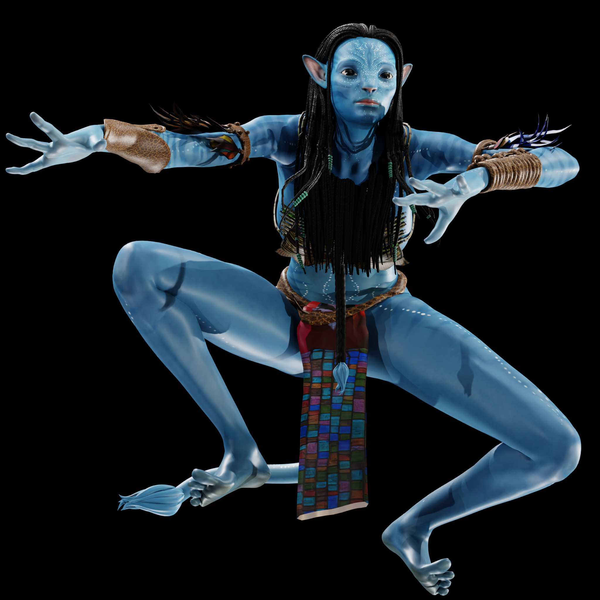 NEYTIRI - AVATAR - THE WAY OF WATER - FAN ART  3D print model_23