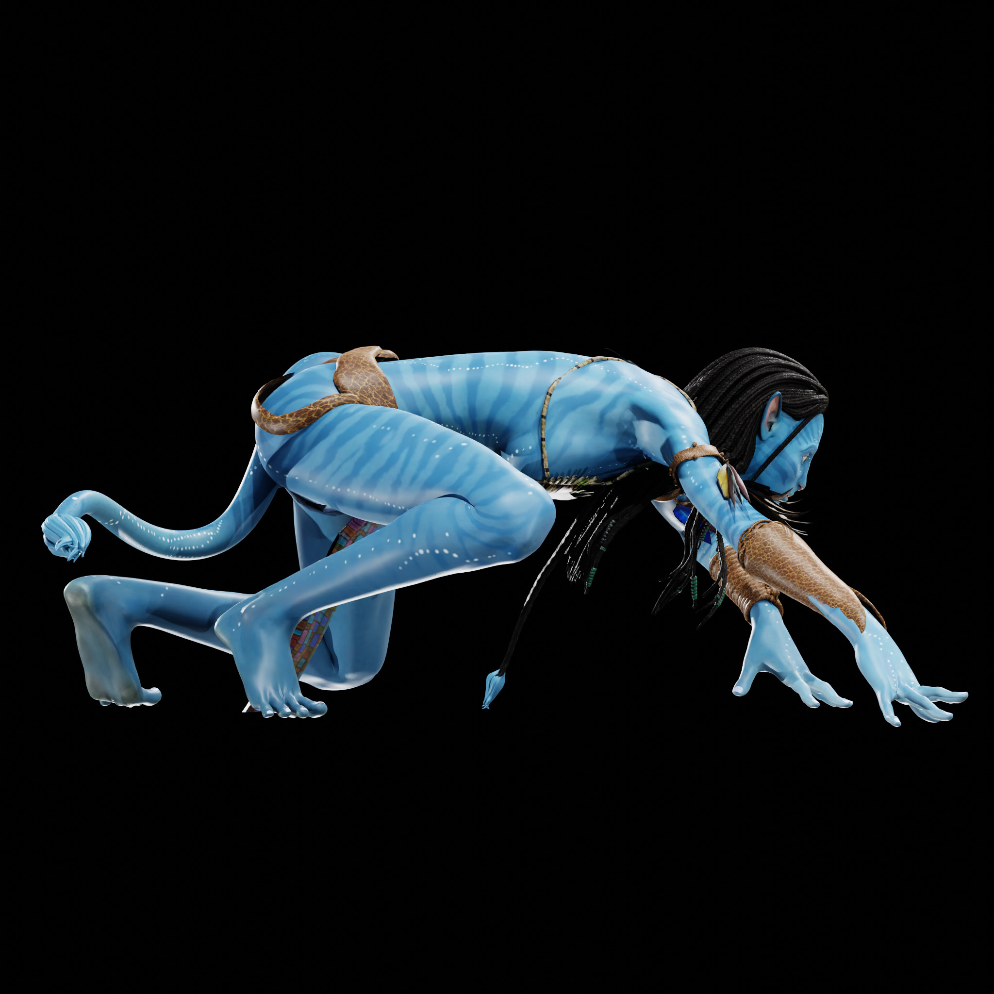 NEYTIRI - AVATAR - THE WAY OF WATER - FAN ART  3D print model_7