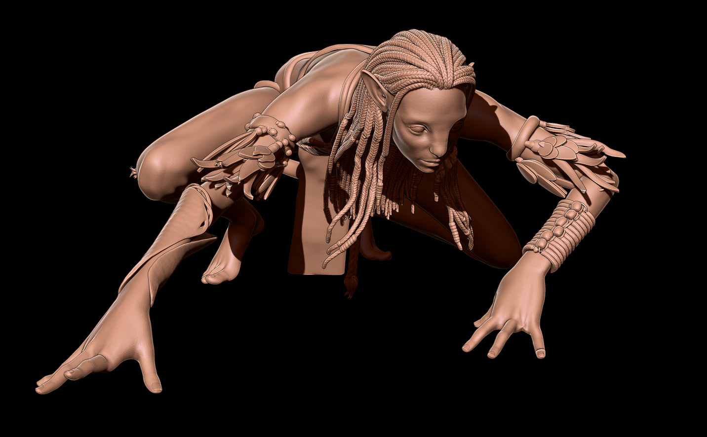 NEYTIRI - AVATAR - THE WAY OF WATER - FAN ART  3D print model_3