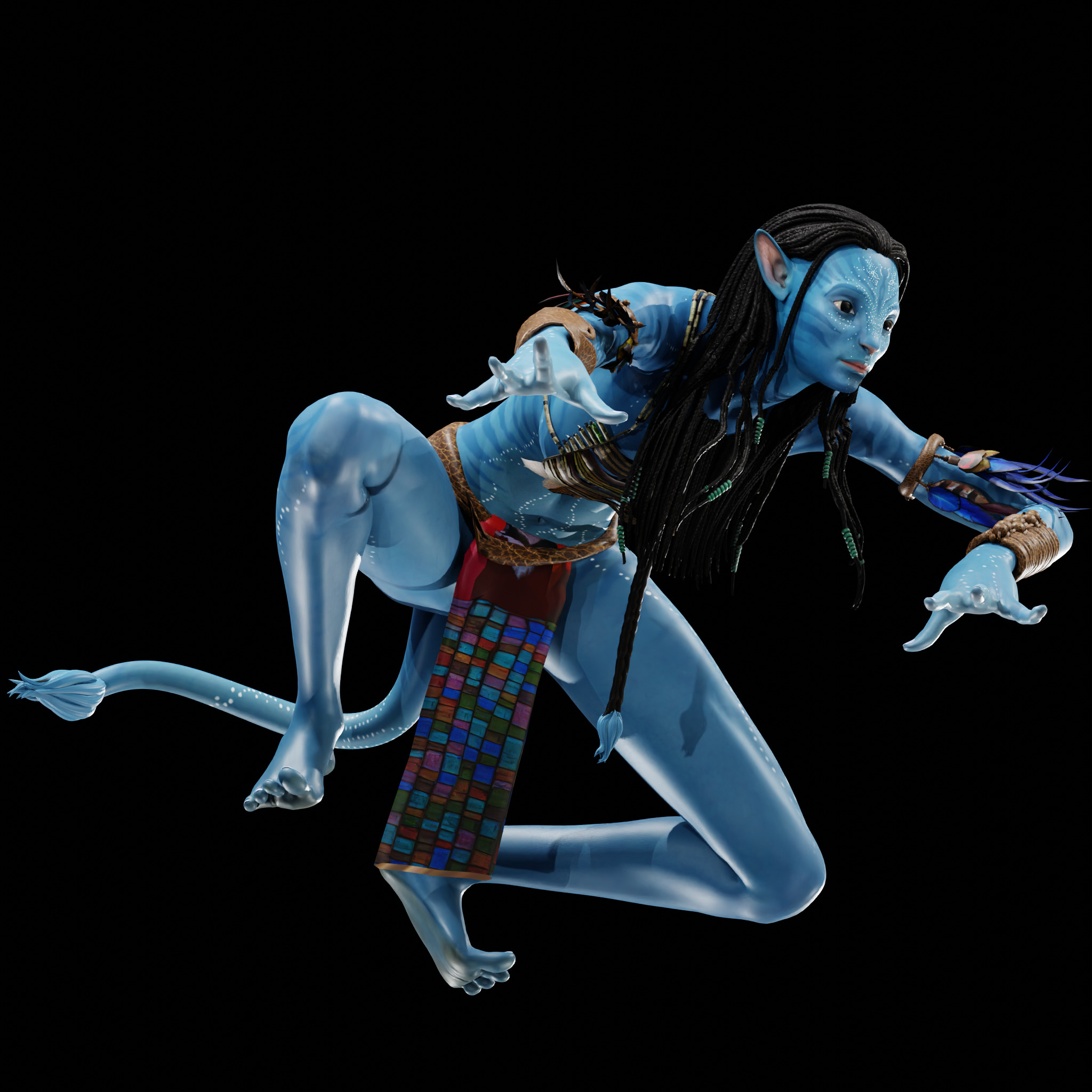 NEYTIRI - AVATAR - THE WAY OF WATER - FAN ART  3D print model_22