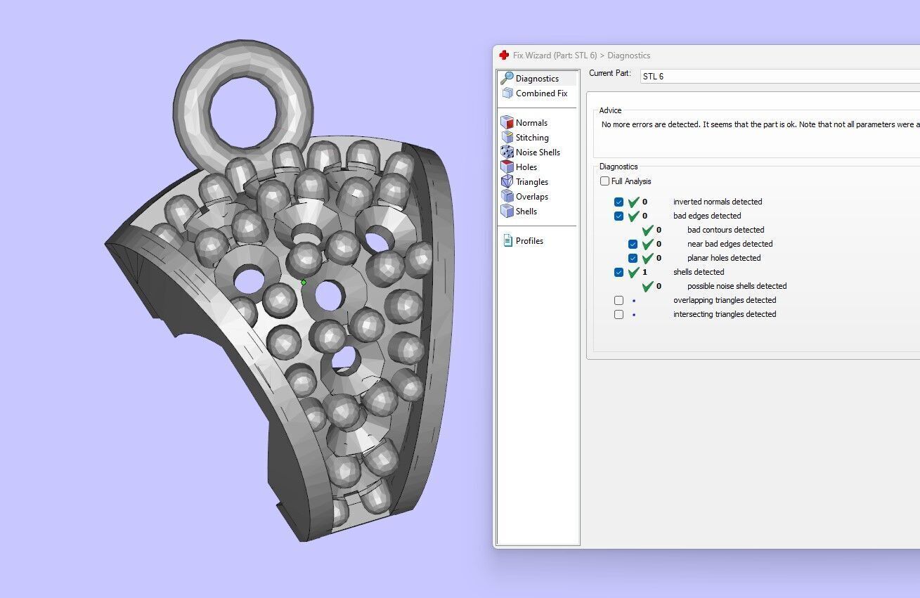 Half set or mini set two tone and two piece 3D print model_6
