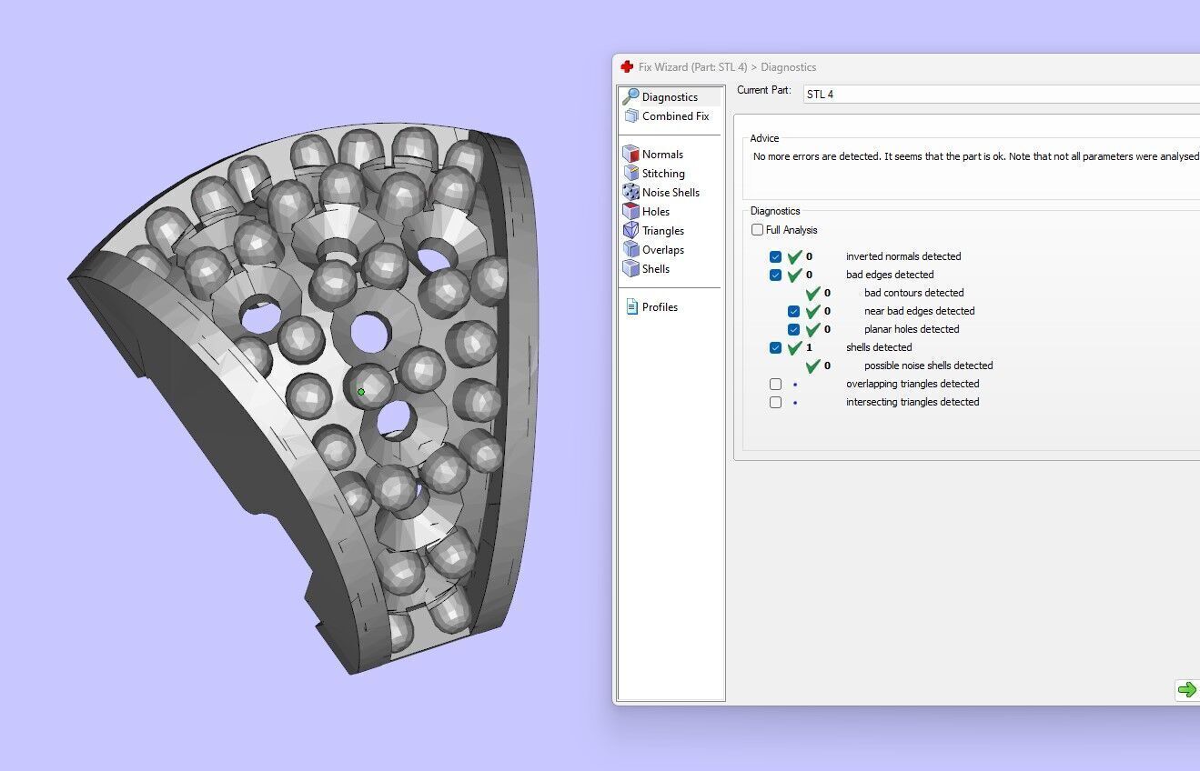 Half set or mini set two tone and two piece 3D print model_4