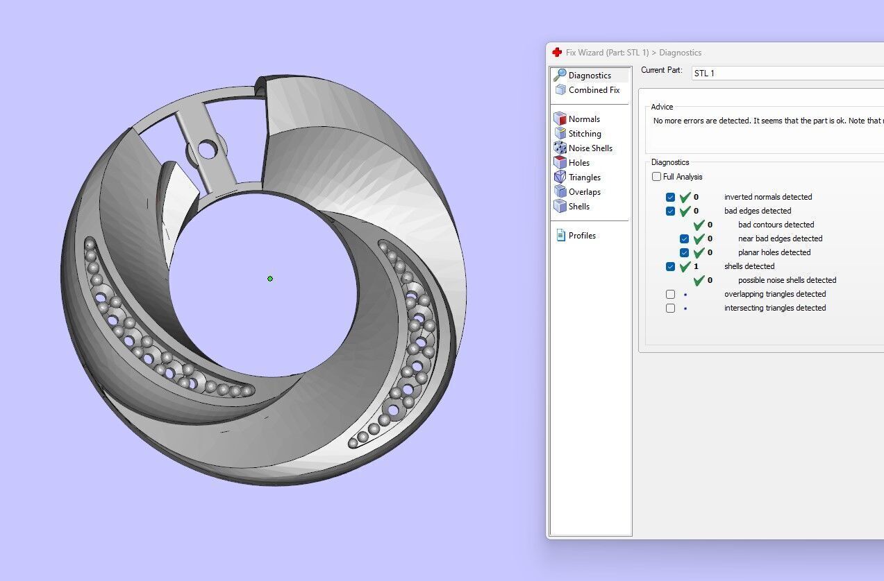 Half set or mini set two tone and two piece 3D print model_1