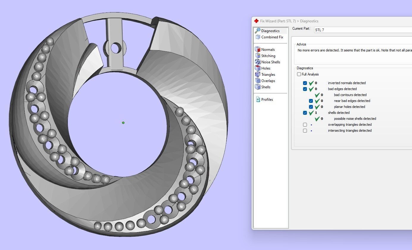 Half set or mini set two tone and two piece 3D print model_7