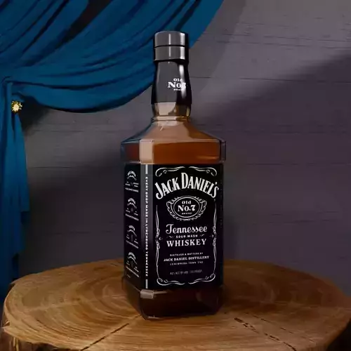Jack Daniels Whiskey Bottle
