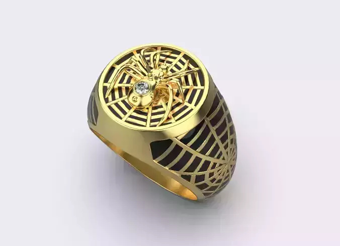 Men Ring  Spider Ring
