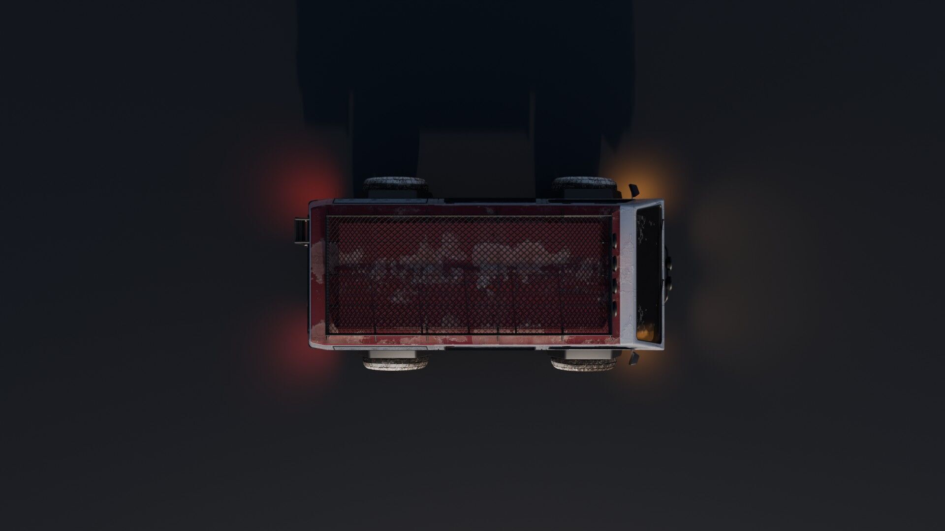 4 X 4 van 3D model_3