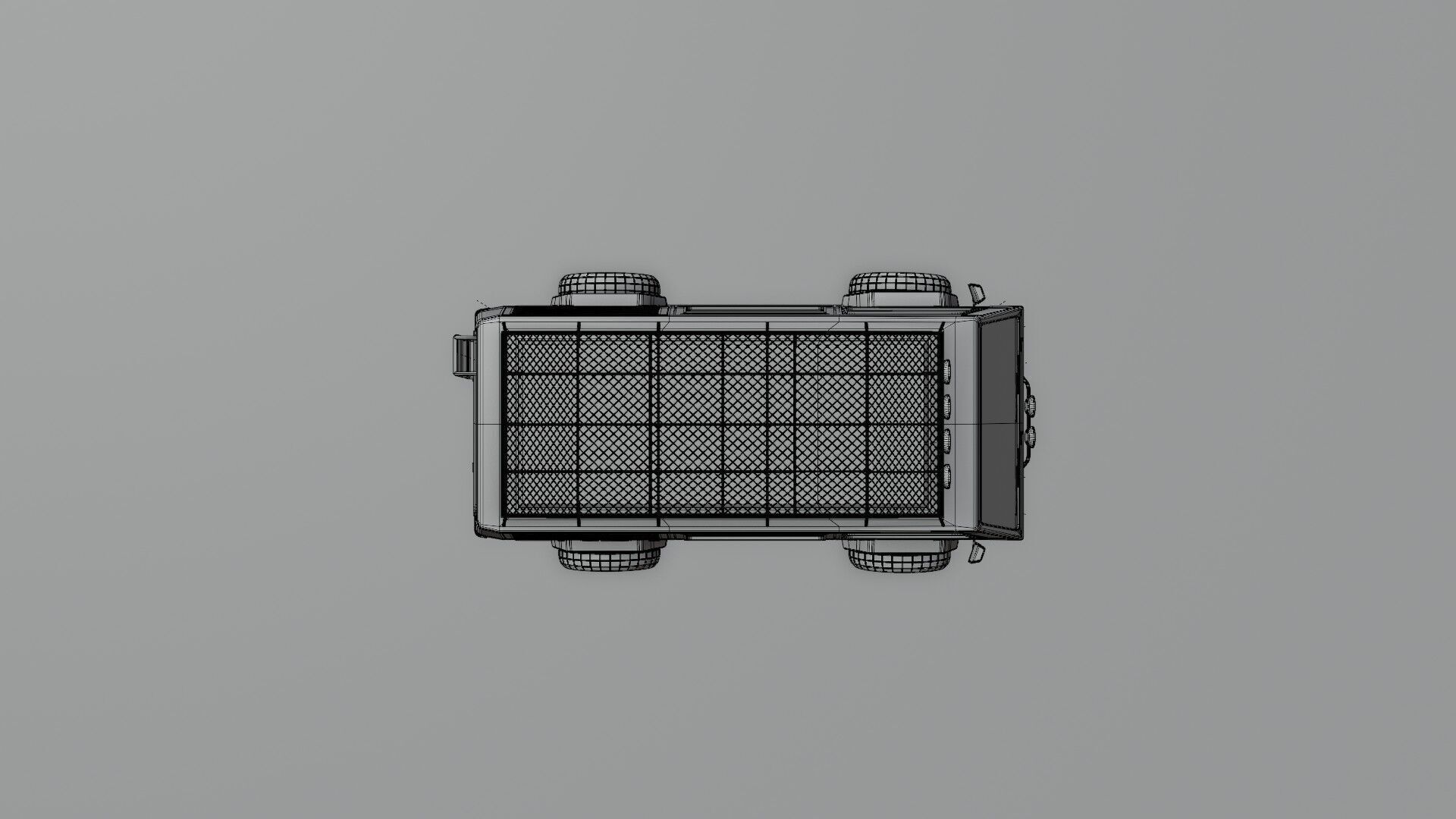 4 X 4 van 3D model_13