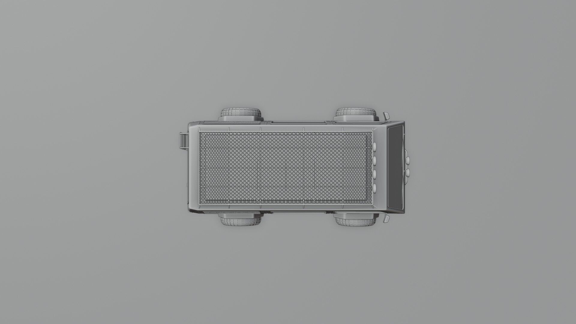 4 X 4 van 3D model_8