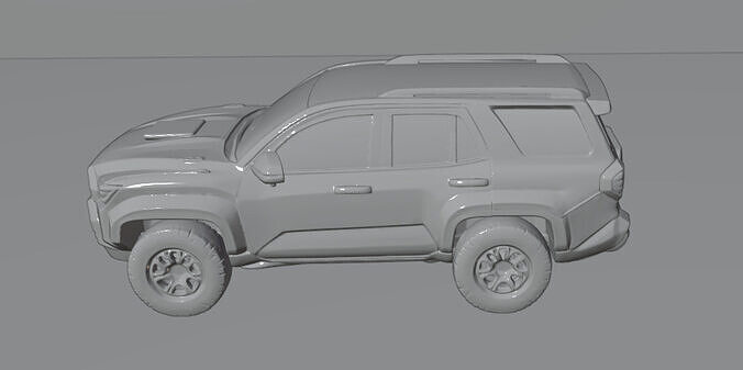 TOYOTA 4RUNNER 2025 3D model 4