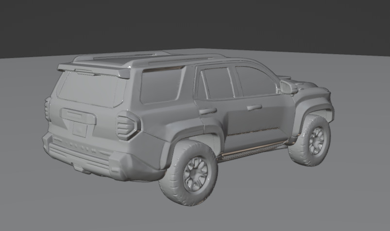 TOYOTA 4RUNNER 2025 3D model_4