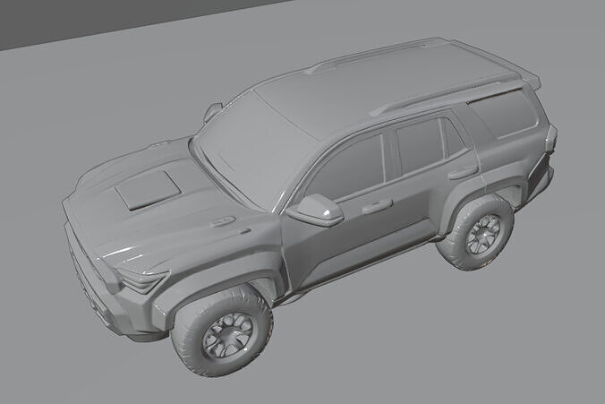 TOYOTA 4RUNNER 2025 3D model 2