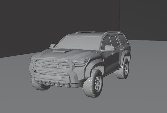 TOYOTA 4RUNNER 2025 3D model 6