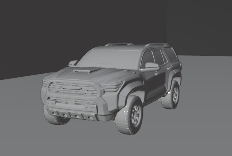 TOYOTA 4RUNNER 2025 3D model_5